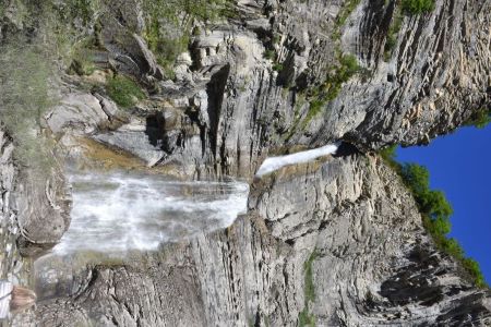 Cascada de Sorrosal en Broto